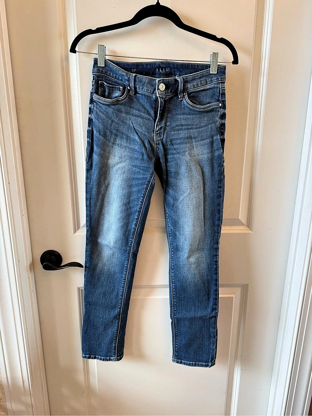 WHBM The Slim Women's Blue Jeans